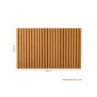 Cabeceira Suspensa Ripada Queen Size E Casal Nature Nettie Sh