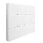 Cabeceira Suspensa Sleep 100 Cm Solteiro Corano Branco - Amar