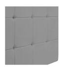 Cabeceira Suspensa Sleep 100 Cm Solteiro Corano Cinza - Amare
