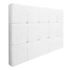 Cabeceira Suspensa Sleep 140 Cm Casal Corano Branco - Amarena