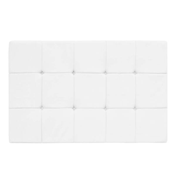 Cabeceira Suspensa Sleep 140 Cm Casal Corano Branco - Amarena