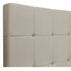 Cabeceira Suspensa Sleep 140 Cm Casal Suede Bege - Amarena Mó