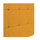 Cabeceira Suspensa Sleep 140 Cm Casal Suede Mostarda - Amaren
