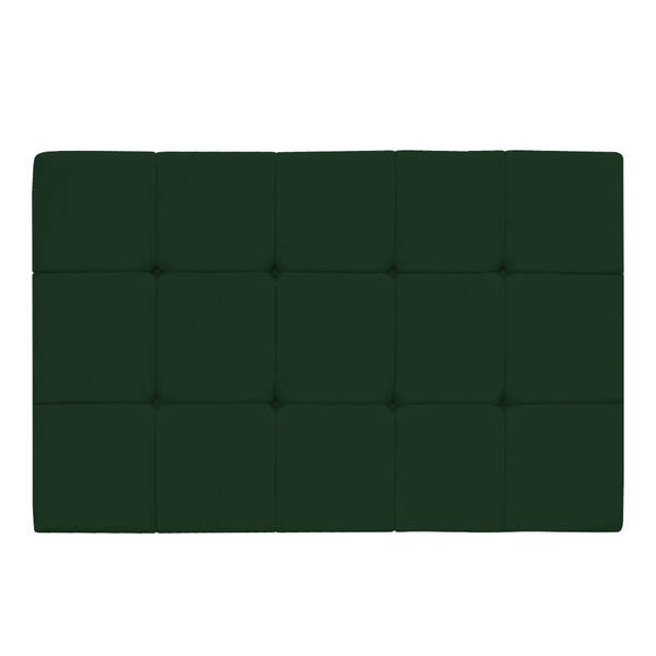 Cabeceira Suspensa Sleep 140 Cm Casal Suede Verde - Amarena M