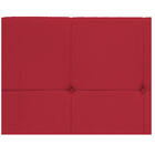 Cabeceira Suspensa Sleep 140 Cm Casal Suede Vermelho - Amaren