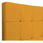 Cabeceira Suspensa Sleep 195 Cm King Size Suede Mostarda - Am