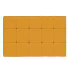 Cabeceira Suspensa Sleep 195 Cm King Size Suede Mostarda - Am