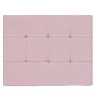 Cabeceira Suspensa Sleep 90 Cm Solteiro Corano Rosa Bebê - Am