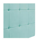 Cabeceira Suspensa Sleep 90 Cm Solteiro Suede Azul Tiffany -