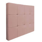 Cabeceira Suspensa Sleep 90 Cm Solteiro Suede Rosê - Amarena