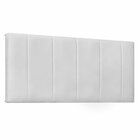 Cabeceira Suspensa Solteiro 90cm Ravenna  Branco