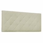 Cabeceira Suspensa Solteiro 90cm Tania  Marfim