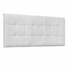 Cabeceira Suspensa Solteiro 90cm Verona  Branco