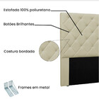 Cabeceira Tânia 90 Cm Solteiro