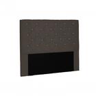 Cabeceira Tania Suede Café Casal Spezzia