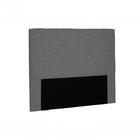 Cabeceira Tania Suede Cinza Casal Spezzia