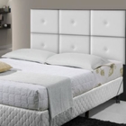 Cabeceira Top Branco Preto 170 cm