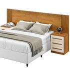 Cabeceira Valencia Quarto Casal/queen Com Mesa De Cabeceira