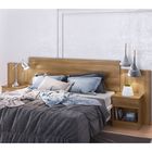 Cabeceira Valentina Com Mesa De Cabeceira Móveis Rudrack Mel