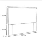 Cabeceira Veneza 140 Cm Casal