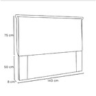 Cabeceira Veneza 140 Cm Casal