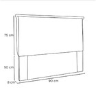 Cabeceira Veneza 90 Cm Solteiro