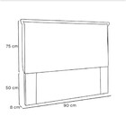 Cabeceira Veneza 90 Cm Solteiro