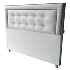 Cabeceira Veneza Diamond 10 2 Linhas Suede Liso Bege Queen 16