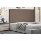 Cabeceira Veneza Suede Veludo Caramelo Casal Spezzia