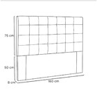 Cabeceira Verona 160 Cm Queen