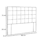Cabeceira Verona 195 Cm King
