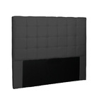 Cabeceira Verona Para Cama Box Queen 160 Cm Suede Preto S04 -