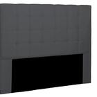 Cabeceira Verona Suede Cinza Solteiro 0,90cm - Spezzia