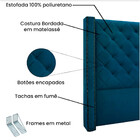 Cabeceira Vicenza 114 Cm Solteiro