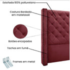 Cabeceira Vicenza 184 Cm Queen