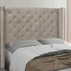Cabeceira Vicenza Linho Areia Queen 160cm - Spezzia