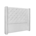 Cabeceira Vicenza Para Cama Box Queen 160 Cm Corino S04 - D'r