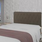 Cabeceira Viena Plus Casal 1400mm Veludo Cacau - Simbal