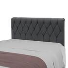 Cabeceira Viena Plus Queen 1600mm Suede Cinza - Simbal