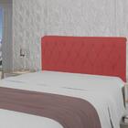 Cabeceira Viena Plus Queen 1600mm Vedulo Adar Vermelho - Simb
