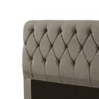 Cabeceira Viena Plus Queen 1600mm Veludo Adar Castor - Simbal