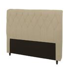 Cabeceira Viena Plus Viúva 1000mm Liinho Creme - Simbal