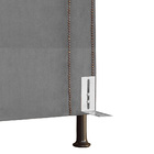 Cabeceira Viviane Luxo Suede Cores - Ds Estofados - King - Ci