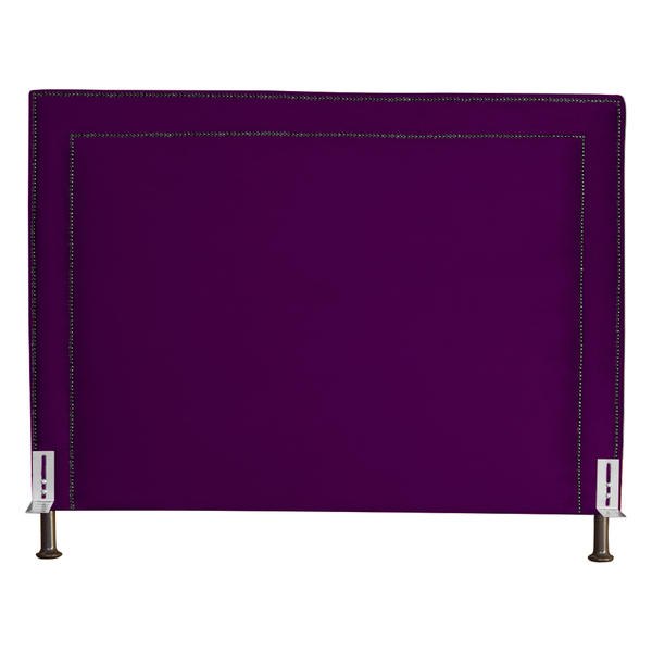 Cabeceira Viviane Luxo Veludo Para Cama Box - Ds Estofados -
