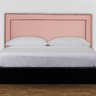 Cabeceira Viviane Luxo Veludo Para Cama Box - Ds Estofados -