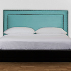 Cabeceira Viviane Luxo Veludo Para Cama Box - Ds Estofados -