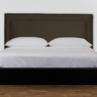 Cabeceira Viviane Luxo Veludo Para Cama Box - Ds Estofados -