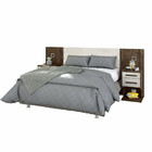 Cabeceira Zanzini Casal New Magistral Regulável Com Duas Gave