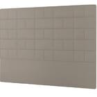 Cabeceira Zurique Plus Queen 1600mm Veludo Adar Castor - Simb