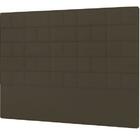 Cabeceira Zurique Plus Queen 1600mm Veludo Cacau - Simbal